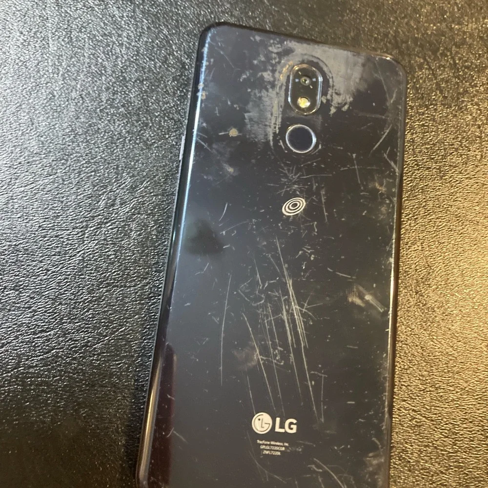 LG stylo 5 Smartphone - Black with Multicolor Display